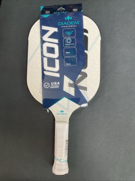 Diadem Icon Pickleball Paddle (White)