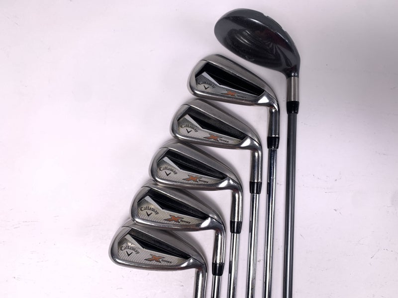 Callaway X Series N415 Iron Set 3H+6-PW Uniflex Steel Mens RH