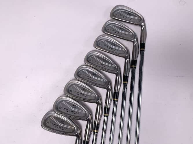 Cobra Gravity Back Iron Set 3-PW Stiff Steel Mens RH