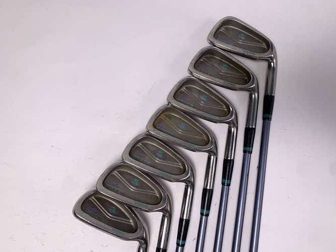 Cobra Lady Cobra Iron Set 4-PW+SW Ladies Graphite Womens RH No 7 iron