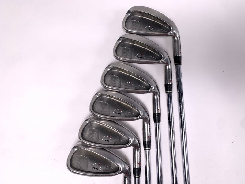 TaylorMade Rac HT Iron Set 5-PW Regular Steel Mens RH Oversize Grips