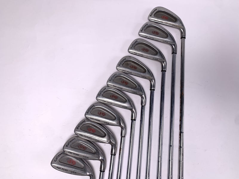 Callaway S2H2 Iron Set 2-PW+SW True Temper Memphis "10" Regular Steel Mens RH