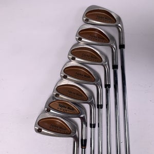 TaylorMade Burner Oversize Iron Set 3-9 Bubble S-90 Stiff Steel Mens RH