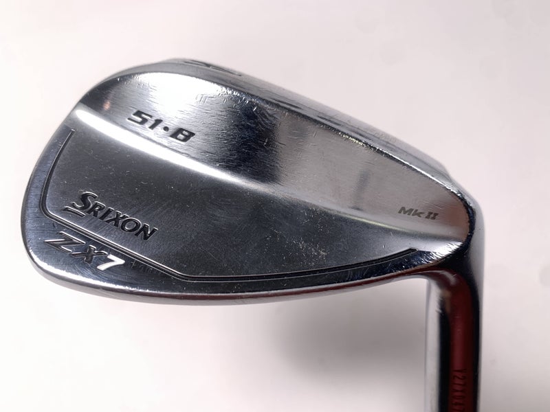 Srixon ZX7 MK II Gap Wedge GW 51* 8 AeroTech SteelFiber fc 80 F3 Regular RH