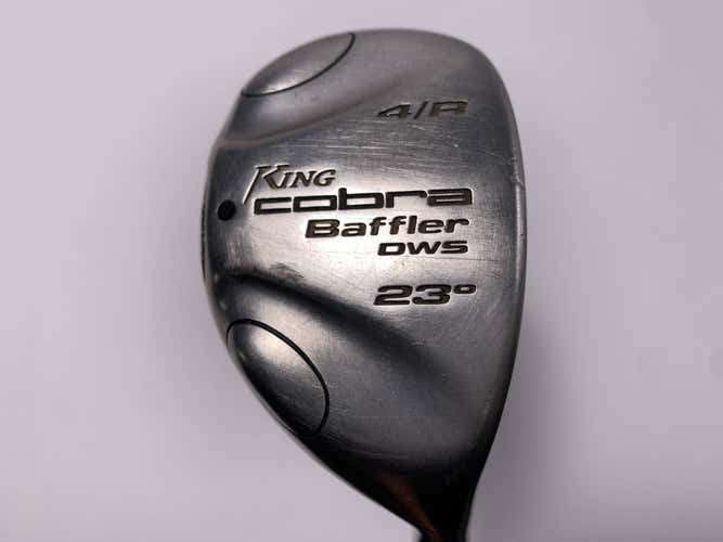 Cobra Baffler DWS 2008 4 Hybrid 23* Aldila NV Green 65g Stiff Graphite Mens RH