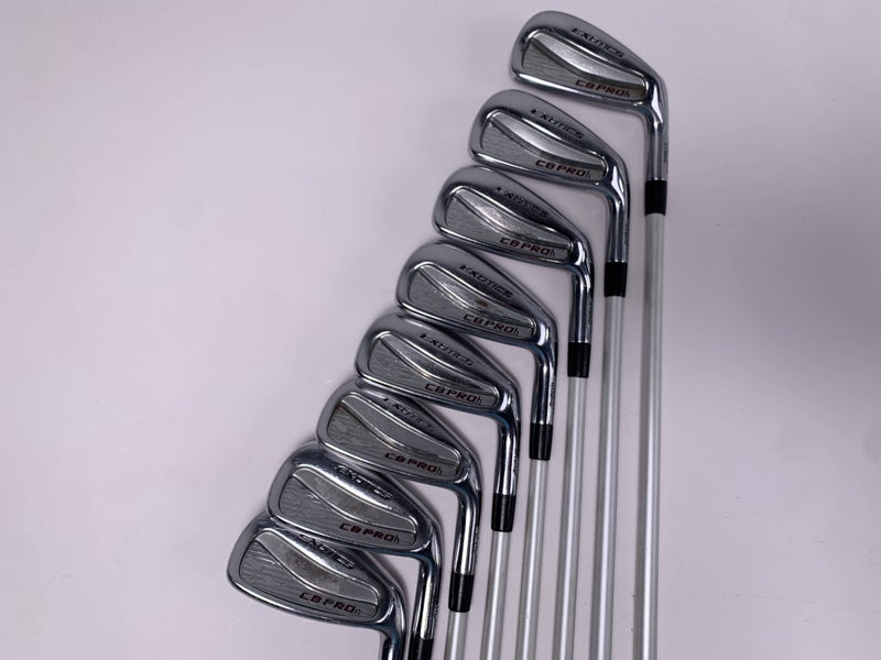 Tour Edge CB PROh Iron Set 3-PW Fujikura Fuel Exotics Regular Graphite Mens RH