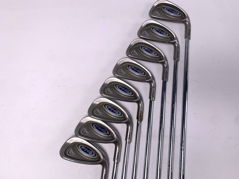 Ping i5 Iron Set 3-PW White Dot 3* Up Regular Steel Mens RH +1''