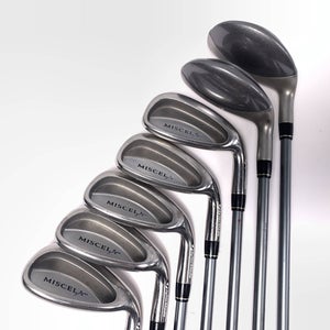 TaylorMade Misclea 2006 Hybrid Iron Set 5h-6h-7-PW+SW Ladies Graphite Womens RH