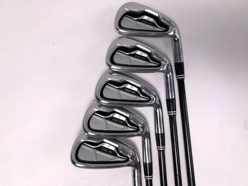 Cleveland 588 TT Iron Set 6-PW Miyazaki C.Kua 59R Flex 4234 59g Regular RH