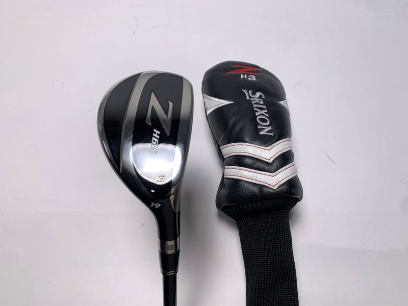 Srixon Z H65 3 Hybrid 19* Kuro Kage Black 80g Stiff RH HC Midsize Grip