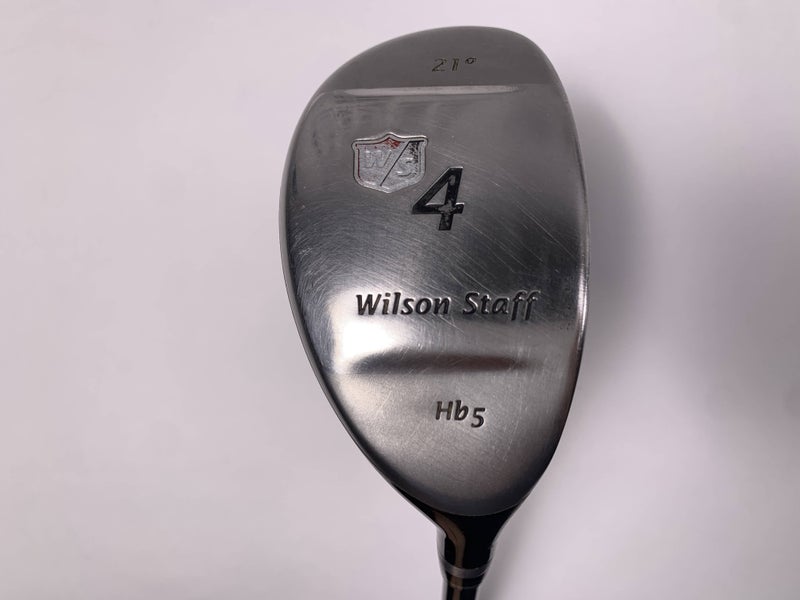 Wilson Staff HB5 4 Hybrid 21* Wilson Staff Nano Tech Stiff Graphite Mens RH