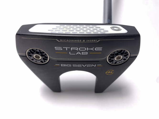 Odyssey Stroke Lab Black Big 7 Arm Lock Putter 36" SuperStroke Wrist Lock RH HC