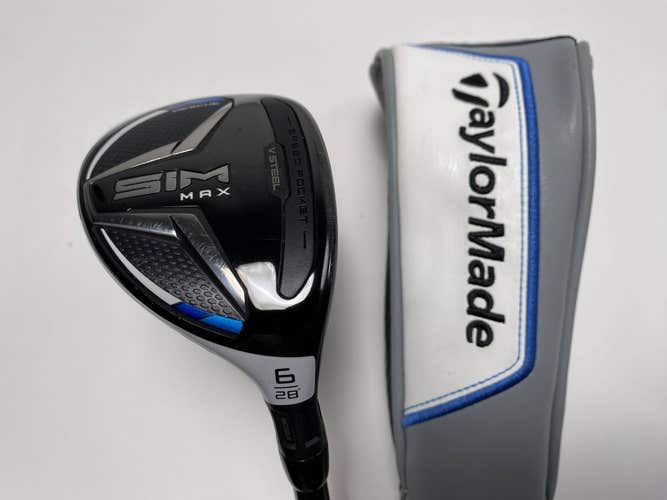 TaylorMade SIM MAX 6 Hybrid 28* Graphite Design Tour AD HY-65R 65g Regular RH HC