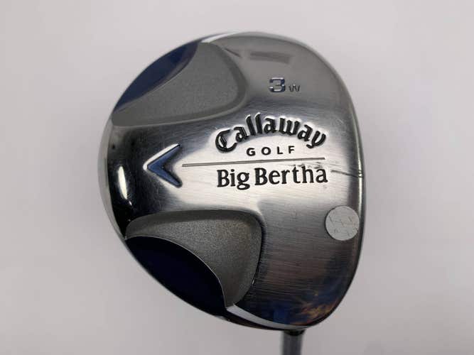 Callaway 2008 Big Bertha 3 Fairway Wood 15* Aldila Ladies Graphite Womens RH