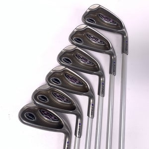 Ping Rhapsody Iron Set 6-9 GW+SW Purple Dot 1.5* Up ULT 129 Ladies RH - No PW