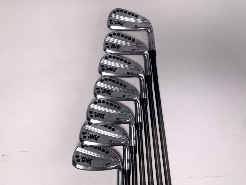 PXG 0311 T GEN2 Chrome Iron Set 4-PW Accra 100i Regular Graphite Mens RH