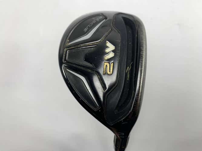 TaylorMade M2 3 Hybrid 19* Matric Ozik White Tie Stiff Graphite Mens RH