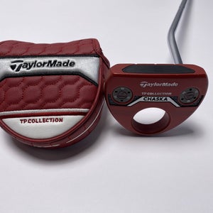 TaylorMade TP Red Collection Chaska Putter 35" SuperStroke Pistol GTR 1.0 RH HC