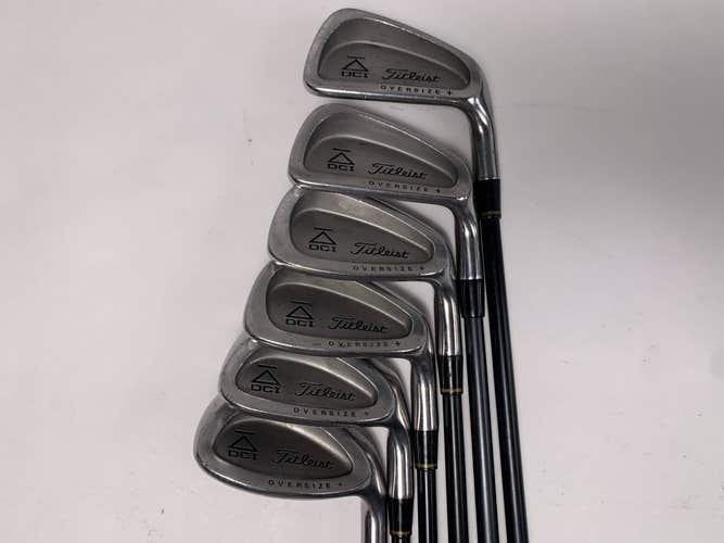 Titleist DCI Black Oversize + Iron Set 5-PW+SW Select Stiff Mens RH- No 6i