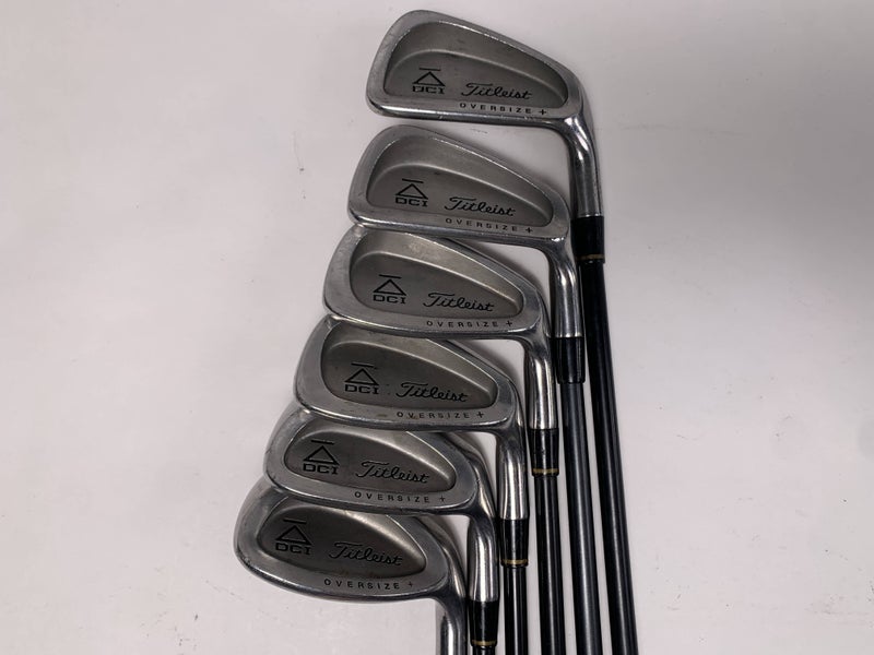 Titleist DCI Black Oversize + Iron Set 5-PW+SW Select Stiff Mens RH- No 6i