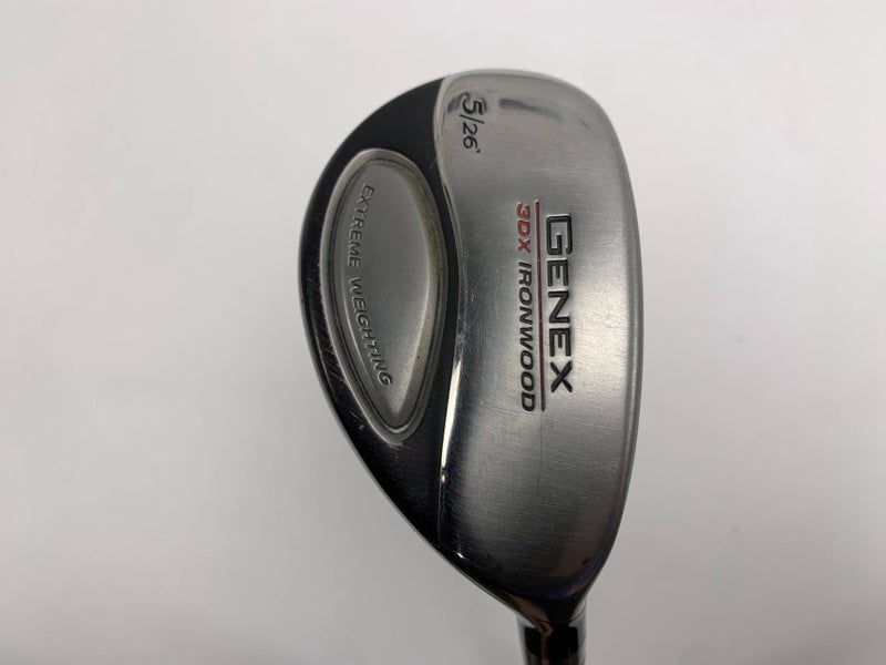 Nickent Genex 3DX 5 Fairway Wood 26* SpeedRated 75 75g Regular Graphite Mens RH