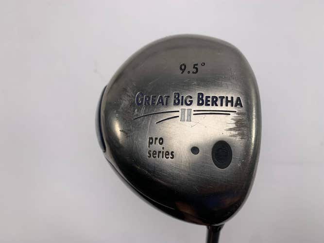 Callaway Great Big Bertha II Driver 9.5* GBB System 60 Firm Graphite Mens RH