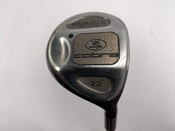 Cobra Gravity Back 5 Fairway Wood 22* Lady Cobra Airweight Ladies Graphite RH