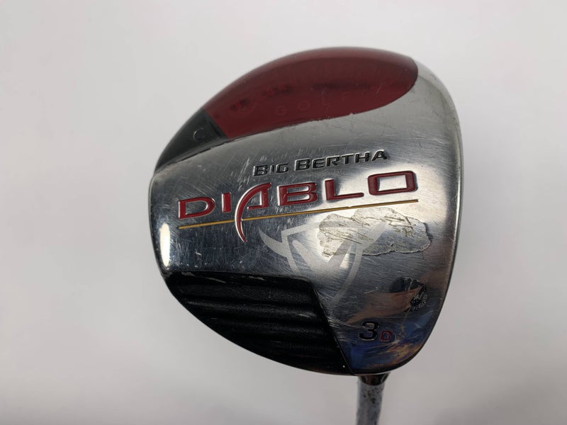 Callaway Big Bertha Diablo 3 Fairway Wood 15* 55g Senior Graphite Mens RH