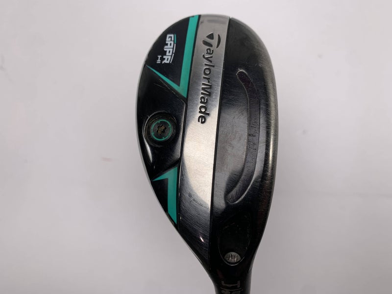TaylorMade GAPR HI 4 Hybrid 22* KBS Hybrid 80g Stiff Graphite Mens RH