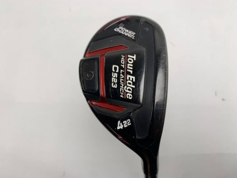 Tour Edge Hot Launch C523 4 Hybrid 22* Hot Launch Regular Graphite Mens RH