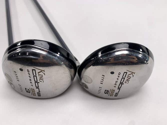 Cobra SS Hyper Steel 3 & 5 Fairway Wood Set 15* 18* Graphite Design Ladies RH