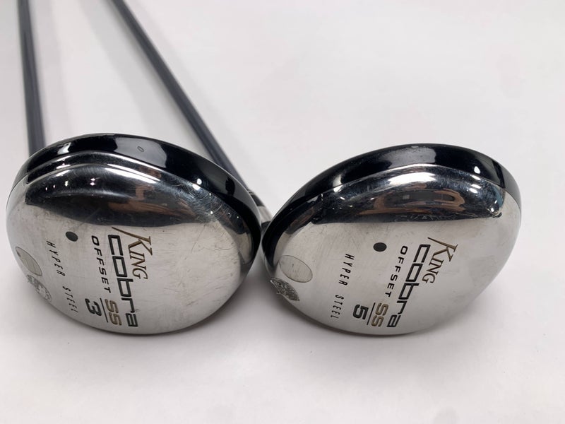 Cobra SS Hyper Steel 3 & 5 Fairway Wood Set 15* 18* Graphite Design Ladies RH