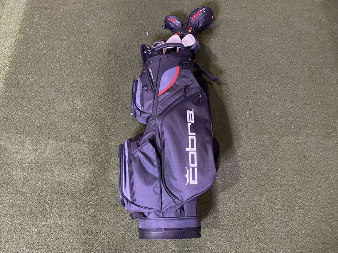 Cobra Air X 2023 Club Set Driver 3W 4H-5H 6-PW+SW Putter 45g Lite RH HC +Bag NEW