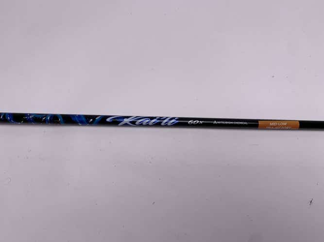 Mitsubishi Chemical Kai'li Blue 60g Extra Stiff Driver Shaft 44.75"-Taylormade