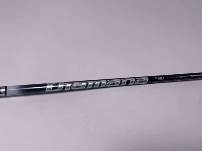 Mitsubishi Chemical Diamana S+60 Xlink 60g Stiff Driver Shaft 44.5"-Taylormade