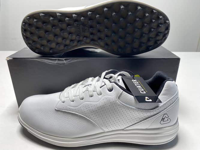 Cuater The Moneymaker Luxe Golf Shoes White Men's SZ 12 (4MV189/1WHT)