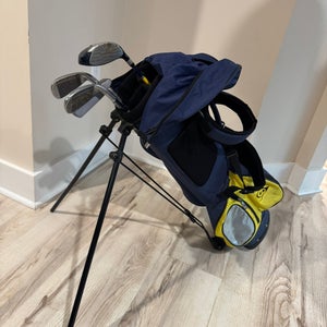 Junior Dunlop Left Hand Clubs (Full Set) 5 Pieces (Used)