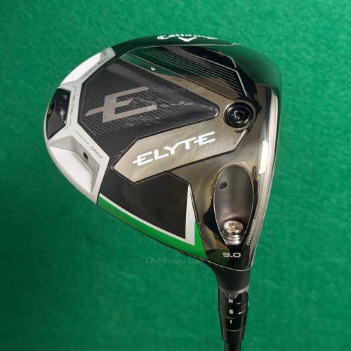 Callaway ELYTE Driver 9 Driver Mitsubishi Chemical Kai'li 60S Stiff w/ HC