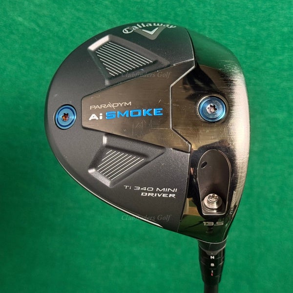 Callaway Paradym Ai Smoke TI 340 Mini 13.5 Driver Fujikura Motore X F1 7-XStiff