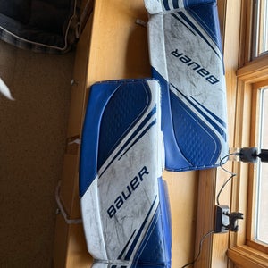 Large Bauer Vapor 2X Goalie Leg Pads (Used)