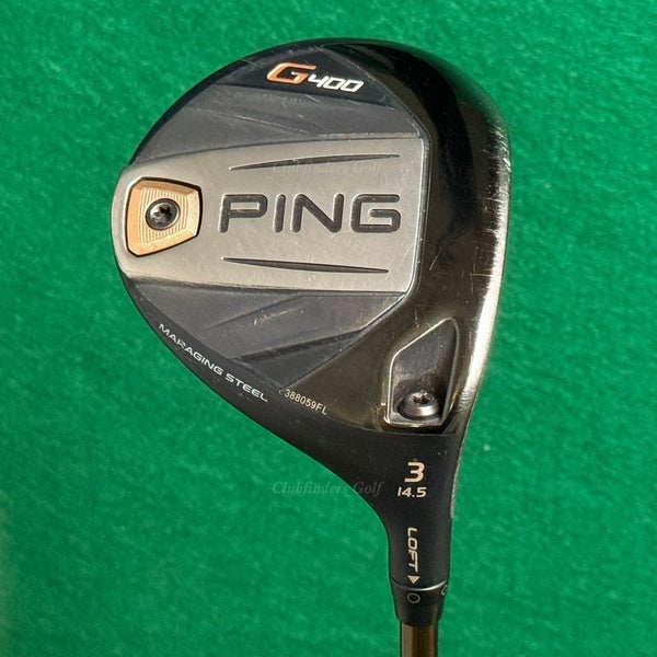 Ping G400 Fairway Wood 14.5 3 Factory Alta CB 65 Graphite Stiff