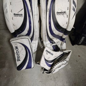 34" Reebok Premier 3 Regular Goalie Full Set (Used)