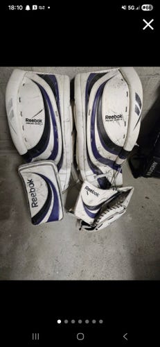 34" Reebok Premier 3 Regular Goalie Full Set (Used)