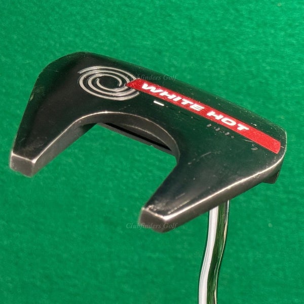 Odyssey White Hot Pro Black #7 38" Double-Bend Mallet Putter Golf Club