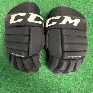 Black Junior CCM Jetspeed FT455 Gloves 11" (Used)
