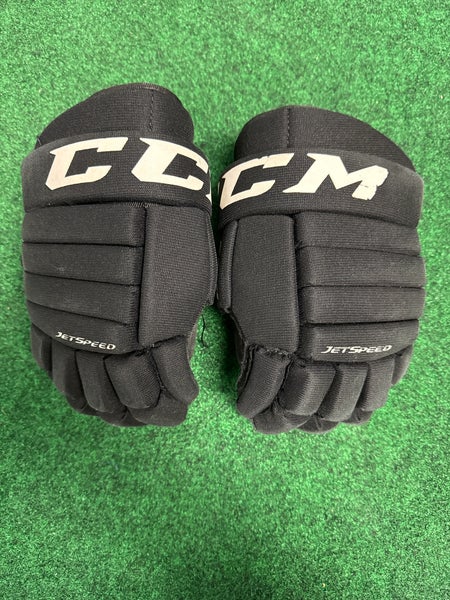 Black Junior CCM Jetspeed FT455 Gloves 11" (Used)