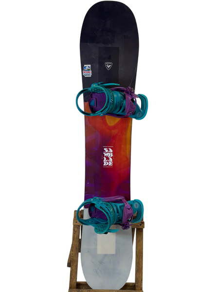 150cm Rossignol Sawblade Snowboard W/ Burton Lexa Bindings