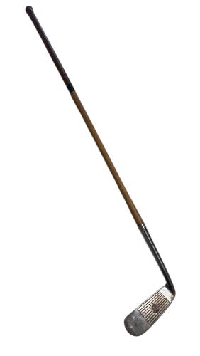 VTG GOLD SMITH GOLD SEAL #10 PUTTER Golf Club Forged Hickory Wood Shaft RH 34”