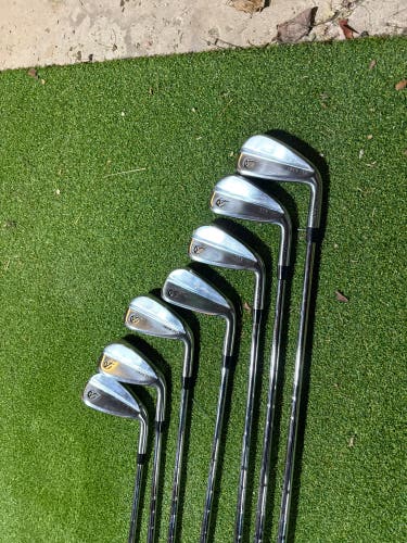 2025 Takomo 101 Right Handed Iron Set Stiff Flex Steel Shaft (Used)