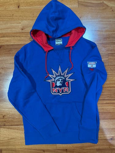 Artemi Panarin 10 New York Rangers Fanatics Authentic Pro Hoodie Player Used M